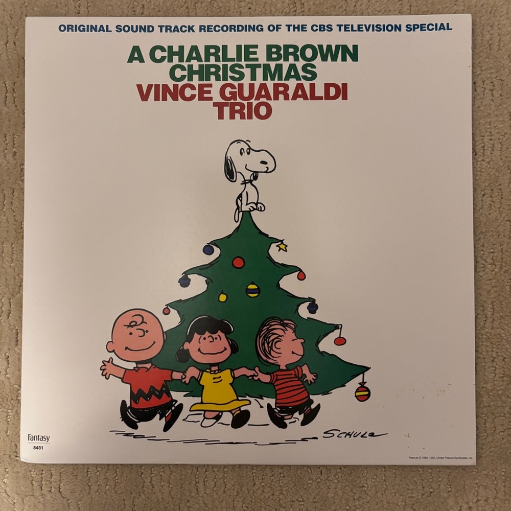 A Charlie Brown Christmas Vinyl Record